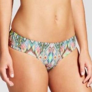 New Xhilaration Sage Ikat Cheeky Bikini Bottom
